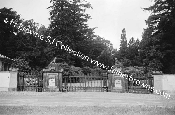 FOTA HOUSE  'THE DOG GATES'  ENTRANCE ? THE WOLF GATES